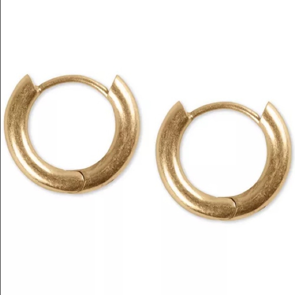 Lucky Brand Gold Hoop Earrings